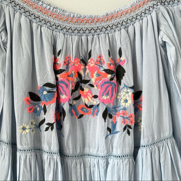 Free People Embroidered Dress - Picture 6 of 13